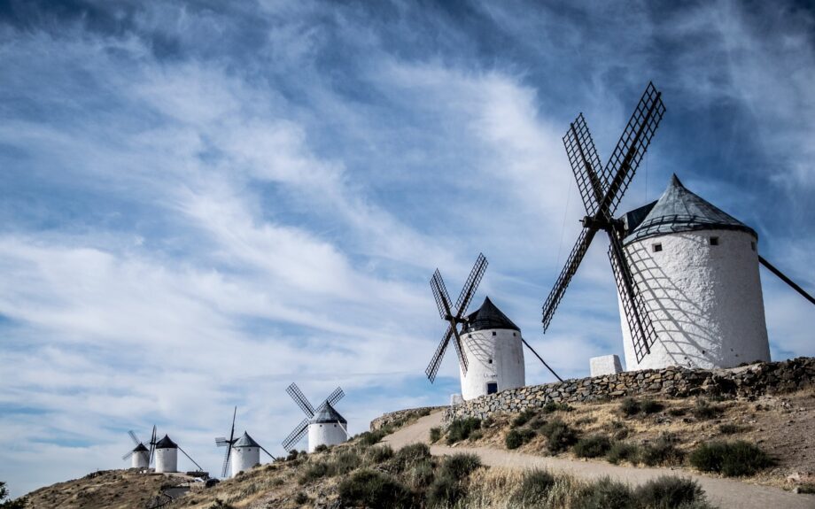 windmills, consuegra, toledo